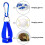 Safety Work Glove Clip Holder with Durable Metal Hardware, Quick Access Belt Loop Clip for Construction Workers Blue 4