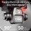 E55 Foldable HD Camera Drone with Screen Controller, Dual Battery, Optical Flow, White 3