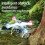 E55 Foldable HD Camera Drone with Screen Controller, Dual Battery, Optical Flow, White 4