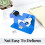 12Pcs Silver Tape Dispenser Cutter Replacement Parts 4