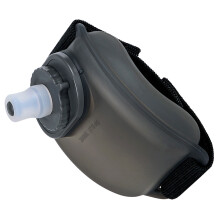 Bouteille Sport Silicone Résistante Noire Avec Bracelet