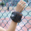 Bouteille Sport Silicone Résistante Noire Avec Bracelet 3