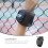 Bouteille Sport Silicone Résistante Noire Avec Bracelet 4
