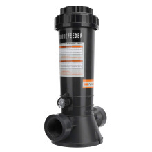 Automatic Pool Chlorinator 2L PVC Chemical Feeder Corrosion Resistant Leakproof Easy Install for Swimming Pool
