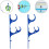 Pool Pole Hanger Wall Mounted Storage Bracket for Pool Cleaning Tools Organizer Durable Plastic Build 4