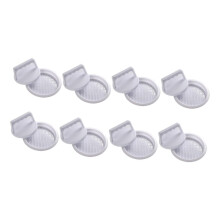 8pcs Burger Press Set for Homemade Patties, Hamburger Patty Maker with Uniform Thickness and Easy Clean Design