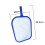 Heavy Duty Deep Bag Pool Skimmer Net with Medium Fine Mesh, Large Capacity Leaf Rake Fits Universal Poles 5