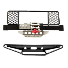 RC Metal Front Bumper for MN D90 D91 D99S 1/12 Scale RC Car, Heavy Duty Upgrade Parts with Realistic Design