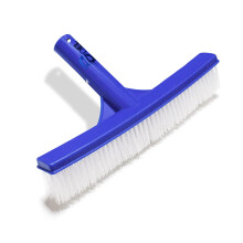 10 Inch Pool Brush Head with Reinforced Nylon Bristles, Heavy Duty Swimming Pool Wall and Floor Cleaning Brush