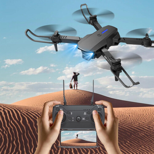 Mini Drone with Camera 4K Dual Lens Foldable Design for Beginners with Altitude Hold and Trajectory Flight 2