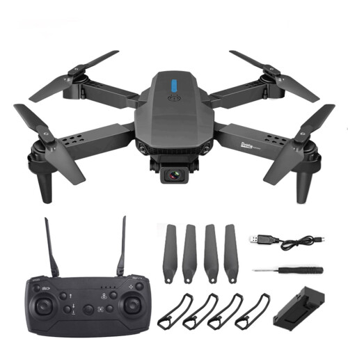 Mini Drone with Camera 4K Dual Lens Foldable Design for Beginners with Altitude Hold and Trajectory Flight