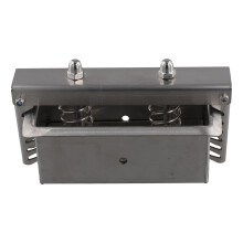 Stainless Steel Meat Press Rectangle Tool for Uniform Meat Forming and Portion Control at Home Kitchen
