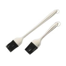 Silicone Basting Brush Set for BBQ, Grilling and Baking with Easy Clean Design and Comfort Grip