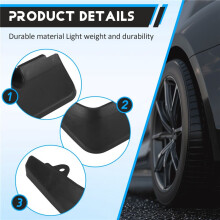 for  Captur 2019 2020 2021 Front&Rear Mud Flap Guard Fenders Mudguard  Mudflaps  Mudguards