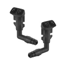 2Pcs Headlight Washer Wipers Nozzle for Signum Vectra C 9186049 9186050