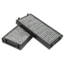 2PCS Car Cabin Air Filters for X5 E70 2007-2015 X6 E71 E72 2008- 2010 64316945586 64316945585 CU2941-2