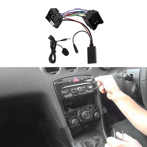 Cabo  5.0 Aux Microfone Handsfree Telefone MóVel Adaptador de Chamada Gratuita para   C2 C5 RD4 2