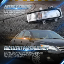 2Pcs Rearview Mirror Turn Signal Light Lamp for Camry 2006-2011 Vios 2008-2012 2008 2009 81730-06060