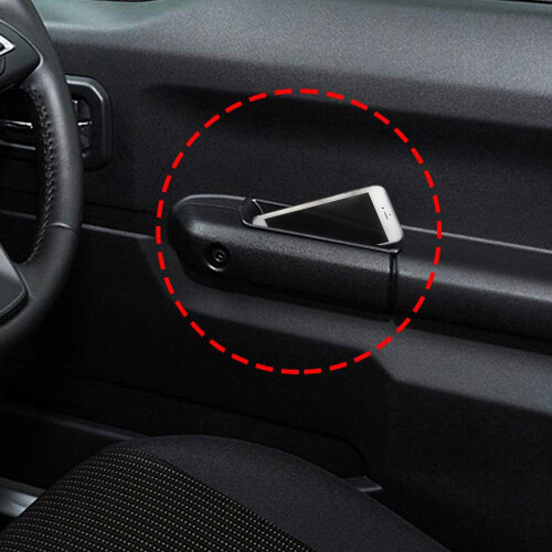 Front Row Door Side Storage Box Handle Pocket Armrest Phone Container for  Jimny 2019 2020 Accessories 2