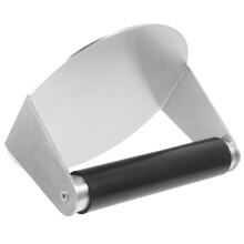 Stainless Steel Burger Press and Meat Smasher Tool for Grill, Ergonomic Grip, Easy Clean