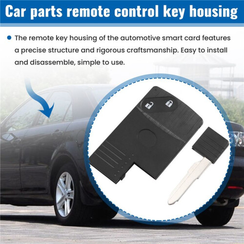 2 Button  Card Remote Key Shell Case for  5 6 CX-7 CX-9 RX8 Miata 2