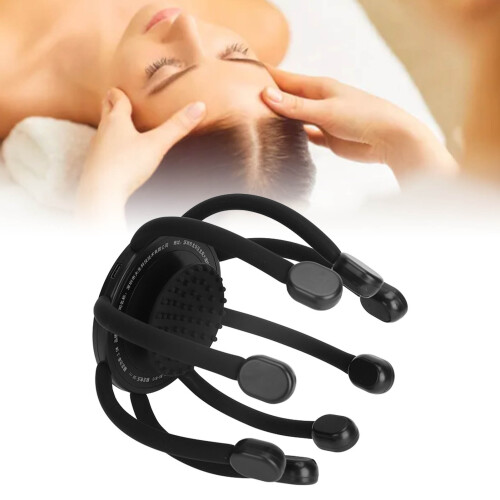 Electric Head Massager 8-Claw, 4 Modes, 600mAh