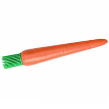 Carrot Shaped Silicone Basting Brush Heat Resistant Pastry Brush for BBQ Baking and Glazing