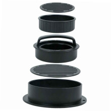 Burger Press for Stuffed Burgers, NonStick Patty Maker with Easy Clean Design for Home BBQs and Parties