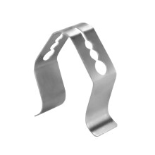 Stainless Steel BBQ Thermometer Probe Clip Holder and Grill Tongs, HeatResistant NonSlip Grip for Precision Cooking