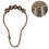 12pcs Shower Curtain Hooks Rings, Rust-resistant For Bathroom 2