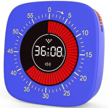 Visual Timer for Kids - Digital 60-minute Countdown Silent Desk Timer