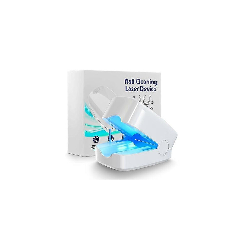 Light/Blue Toenail Fungus Treatment Device Nail Fungus Treatment For Toenail Nail Fungus Cleaning Device Nail Therapy For Damaged Discolored Thick Toenails