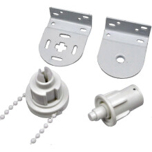 Reparaturset für Rollos, komplett mit 32-mm-Rollomechanismus, Rollokette und Metallhalterung