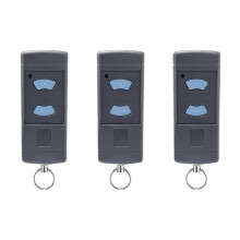 Set van 3 afstandsbedieningen voor garagedeuren, compatibel met Hormann garagedeurafstandsbediening, compatibel met HORMANN HSE2-868