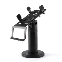 Adjustable metal stand for card readers, rotating POS machine, counter/cashier stand.