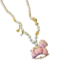 Stylish New Chinese Designs Horse Charm Necklace With Delicate