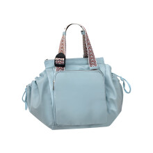 Stilvoll dekorierter Stoff-Verteidiger-Rucksack, ideal für-Blau