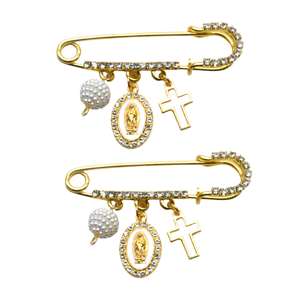 Eye Catching Hollow Crucifix Brooch Zinc Alloy Jewelry-2