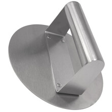 Stainless Steel Burger Press and Grill Press with Ergonomic Handle Grip for Griddle and Cast Iron Skillet