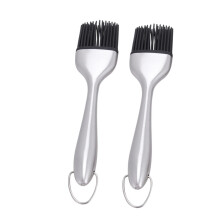 2pcs Silicone Basting Brush Set Heat Resistant Silicone Pastry Brushes for Baking BBQ Cake Decorating
