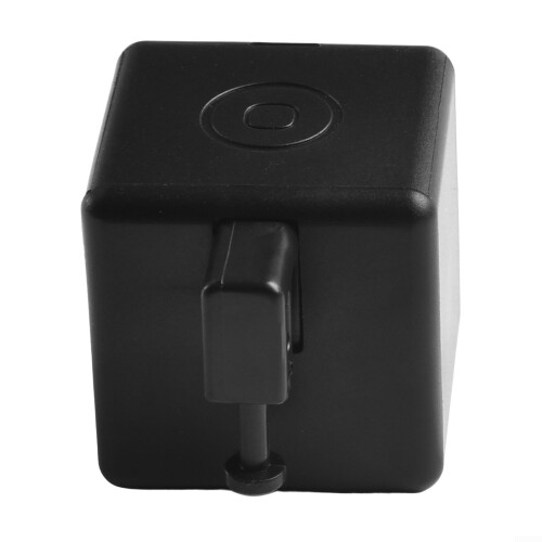 Automated Finger Robot with Voice Command and Touch Switch, Dual Control Modes, Compact Black Design 1