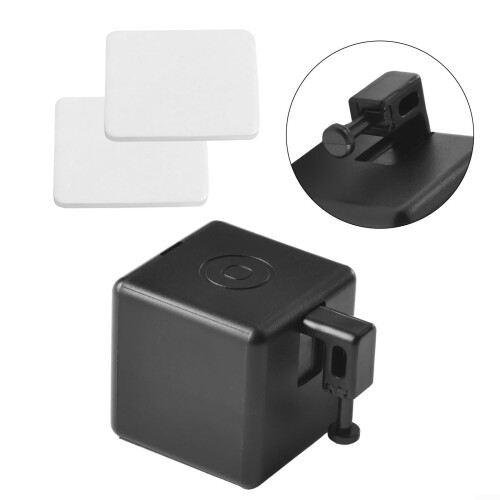 Automated Finger Robot with Voice Command and Touch Switch, Dual Control Modes, Compact Black Design 2