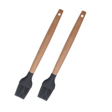 Silicone Basting Brush Set Heat Resistant Nonstick Easy Clean Pastry Brush for BBQ and Baking