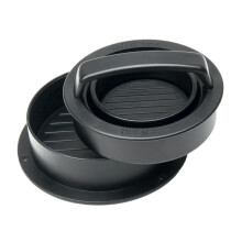 Nonstick Burger Press and Meatball Maker Black – Durable Patty Press Tool for Home and Restaurant Use