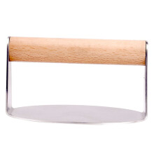 Burger Press with Comfortable Handle for Even Patties, Heavy Duty Meat Press for Griddle and BBQ
