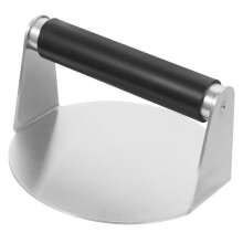 Burger Press Patty Maker with Ergonomic Handle, NonStick Uniform Patty Tool for Grilling and BBQ