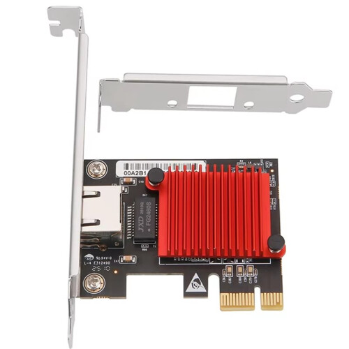Nova Placa de Rede PCIe 5G Ethernet 5Gbps para Desktop PCI-e X1 para 5G 2