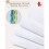 Needlepoint Blank Canvas, Include 4Pcs 18CT 12x18 Inch Blank Mesh, 2 Rolls Tape, 12 Markers for Embroidery Projects 6
