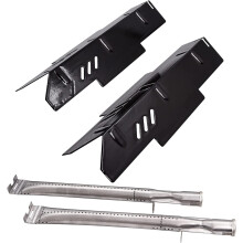 Replacement Parts for DynaGlo Grill DGF350CSP DGF350CSPD Porcelain Steel Heat Plate Shields and Burner Tubes Durable Easy Clean Design