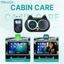 Ottocast Cabin Care CarPlay Adapter Baby Cam 1080P